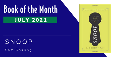 "Snoop" by Sam Gosling | Book of the Month